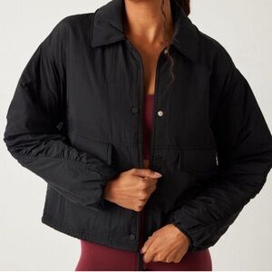 Free People Movement Off The Bleachers Coaches Jacket